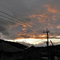 Photos: 西の空に夕焼け雲_6895
