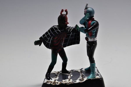 バンダイ_ライダー怪人名鑑 仮面ライダー対蜘蛛男_004