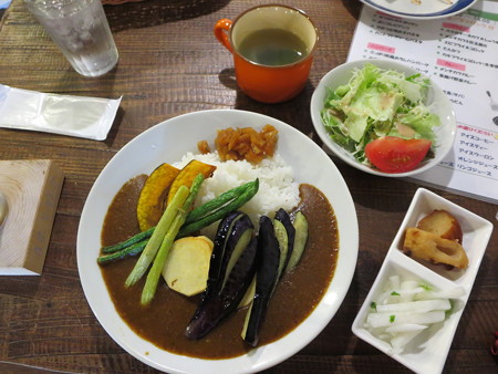 素揚げ野菜カレー ランチセット