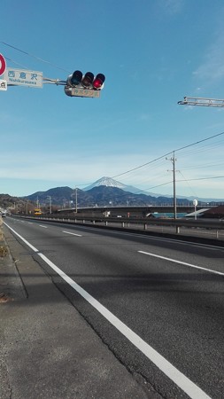 由比からの富士山