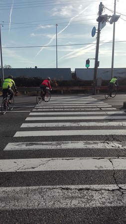 太平洋自転車道路へ@由比