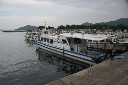沖島では一家に一艘