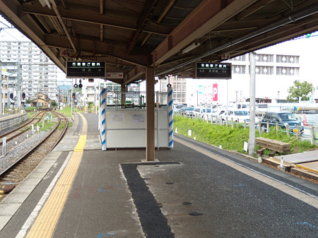 犬山駅待合室撤去後
