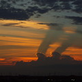 Photos: 夕景「不思議な雲」