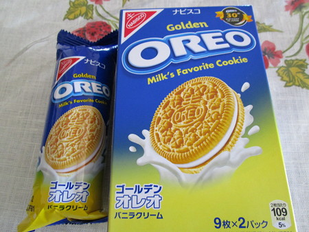 オレオ ゴールデン バニラクリーム