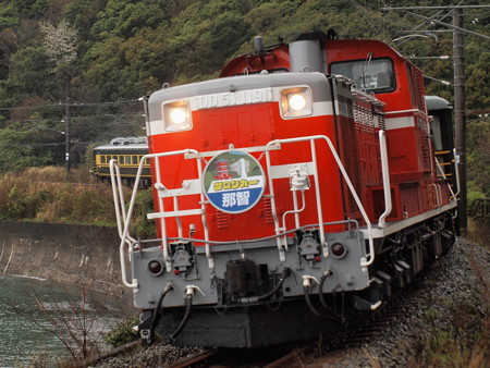 DD51 サロンカーなにわ 紀勢本線紀伊浦上~下里11