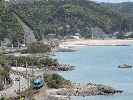 105系普通 紀勢本線紀伊浦上~下里07