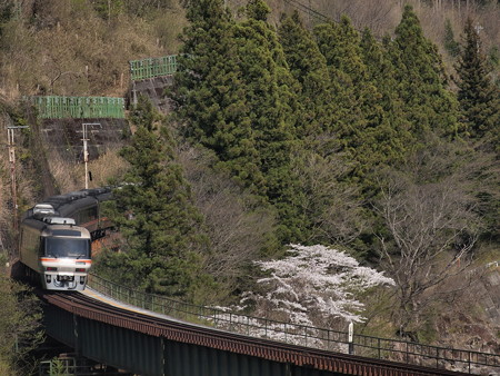 キハ85系ワイドビューひだ 高山本線下呂~焼石08