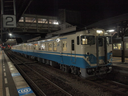キハ40普通 高徳線徳島駅