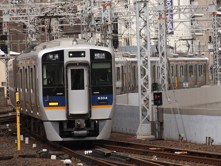 南海8300系普通 南海本線難波駅