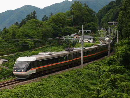 383系特急しなの 篠ノ井線姨捨~稲荷山04