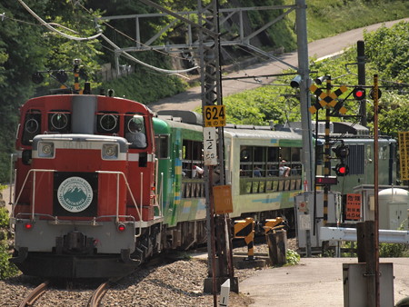 DD16 北アルプス風っこ 大糸線白馬大池~千国03
