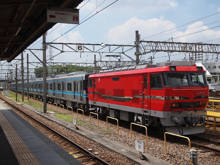 EL120 名市交3000系甲種 名鉄常滑線大江駅05
