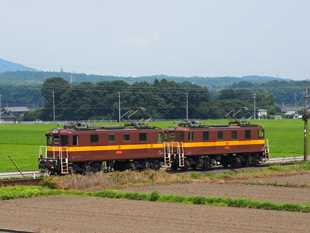 三岐鉄道ED45形貨物 三岐線三里~丹生川04