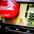 Photos: 36.1℃45％ ～昨日21℃51年ぶり寒暖差～暑いならCoca-Colaで決まりだね！