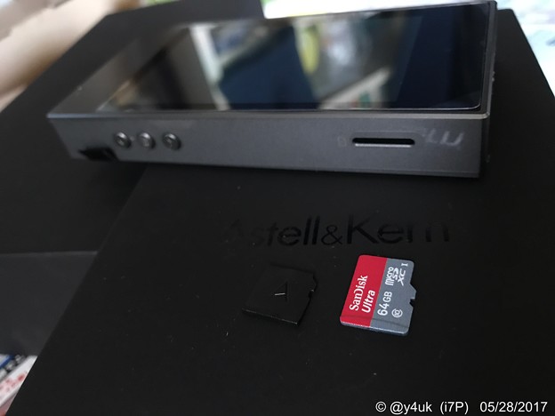 Premium Hi-Res AK100II in SanDisk Ultra microSD 64GB