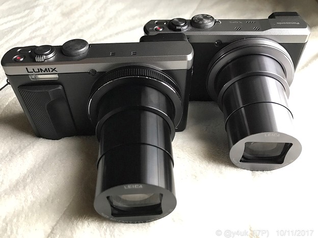 Photos: TZ85(New)←TZ60(3years)～伸びる30倍ズーム時～同じレンズ～Telephoto lens