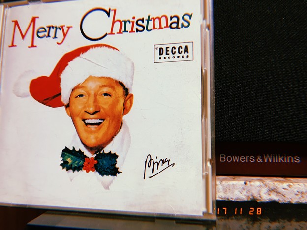Bing Crosby → Bowers＆Wilkins♪Merry Christmas～ヴィンテージにフィルム風