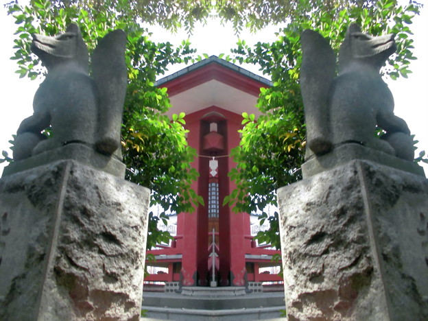 満桜稲荷神社-19_神使(a)