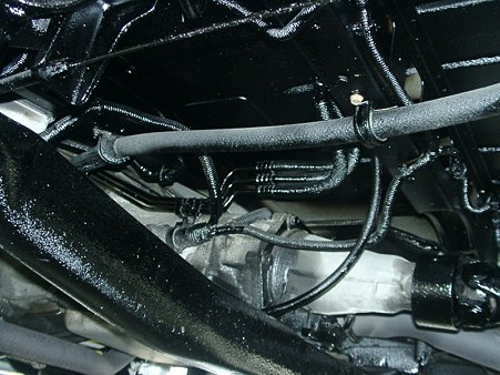 オイル配管交換・錆び止め塗装