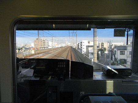 E231系常磐線の車窓