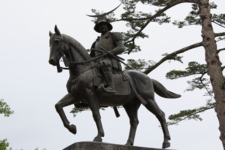青葉城址 伊達政宗騎馬像