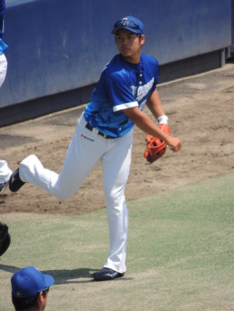 石垣選手。