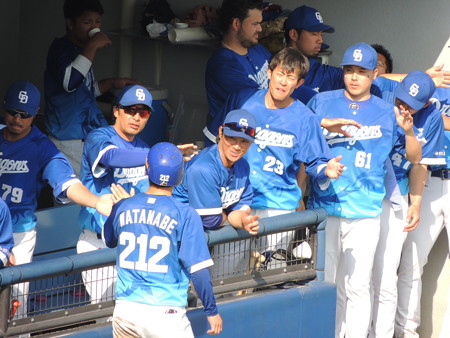 9回に得点。