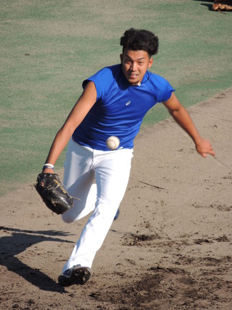 小川龍也選手。
