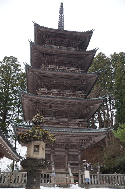 善宝寺 五重塔