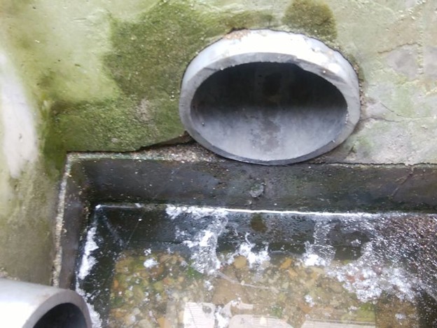 4 排水枡北 写真: 4 排水枡北
