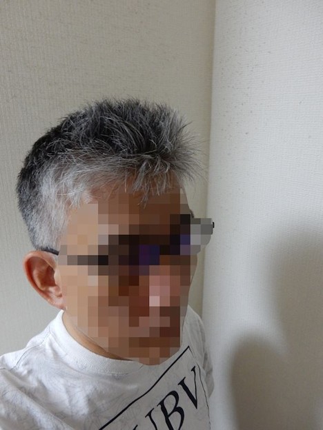 2度目のセルフカット 写真: 2度目のセルフカット