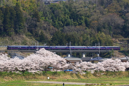 485系「お座敷桃源郷パノラマ号」@藤野~上野原