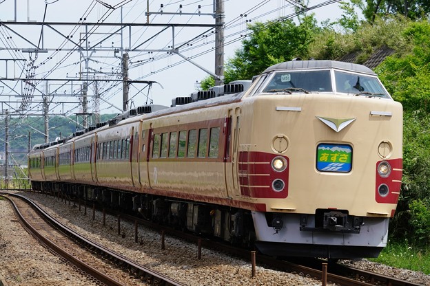 189系 M51編成 臨時あずさ79号@豊田~八王子