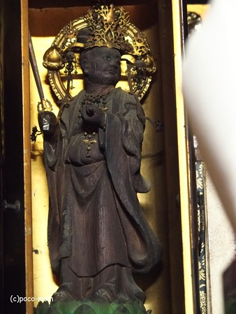 長浜 源昌寺 見返り文殊菩薩 PA220183