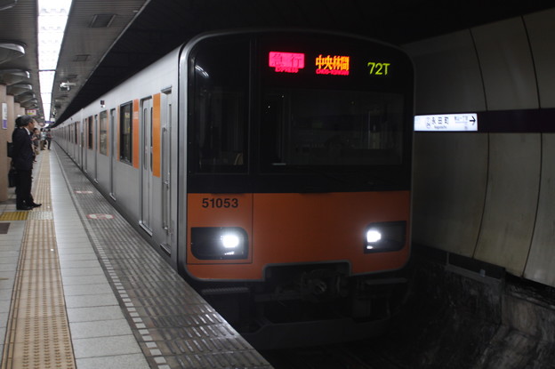 東京メトロ半蔵門線　東武50050系51053F