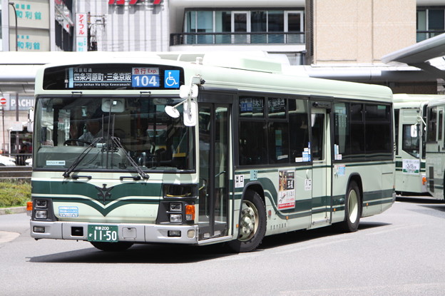 京都市営バス　1150号車