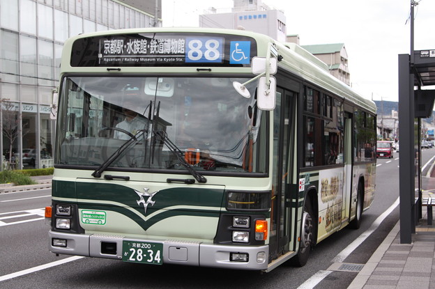 京都市営バス　2834号車