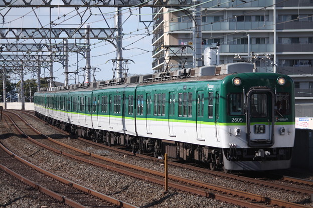 京阪本線　2600系2609F　普通 三条 行