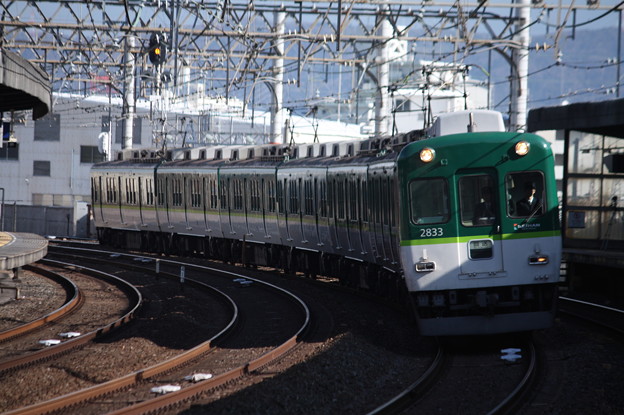 京阪本線　2600系2833F　回送