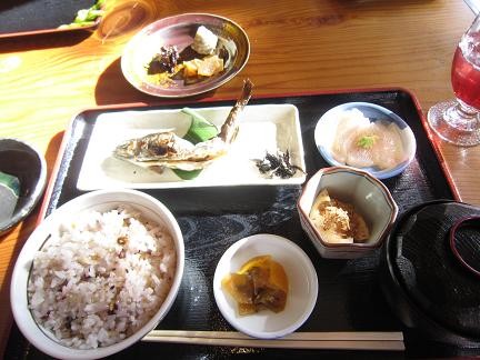 川魚の定食
