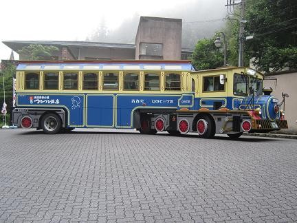 つるつる温泉のバス