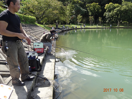 2017年 オープン間もない東山湖へ