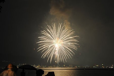 諏訪湖花火2009