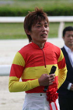 大畑 雅章 騎手(17/05/04・中日スポーツ杯 第56回 駿蹄賞)