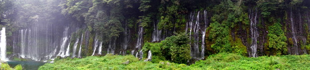 Photos: 白糸の滝パノラマ写真