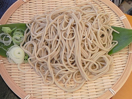 天地人祭の新そば
