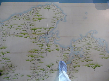 090602-伊能図 日本三景 (2)