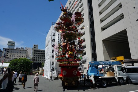 2017年 ユネスコ無形文化遺産 福岡市役所 日田祇園の曳山行事 (4)