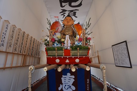 博多祇園山笠 2017年 舁き山 恵比須流 三級浪高魚化龍 (4)